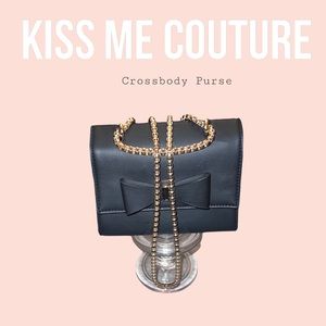 Kiss Me Couture Red Crossbody Bag